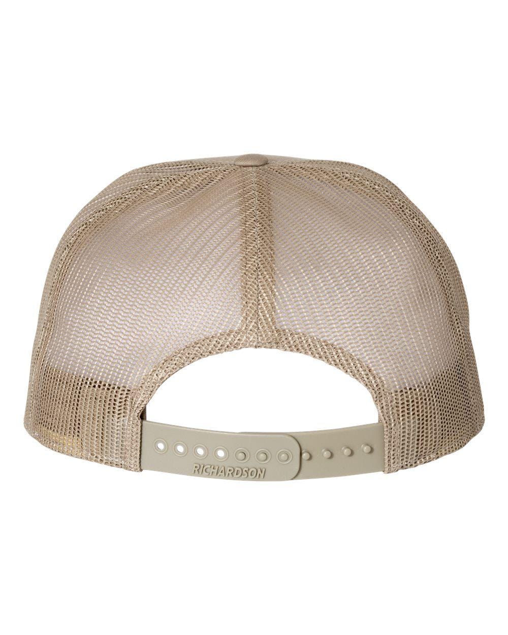 Cupped Duck Hunt Brown/Khaki, Bucks of Nebraska 7 Panel Hat
